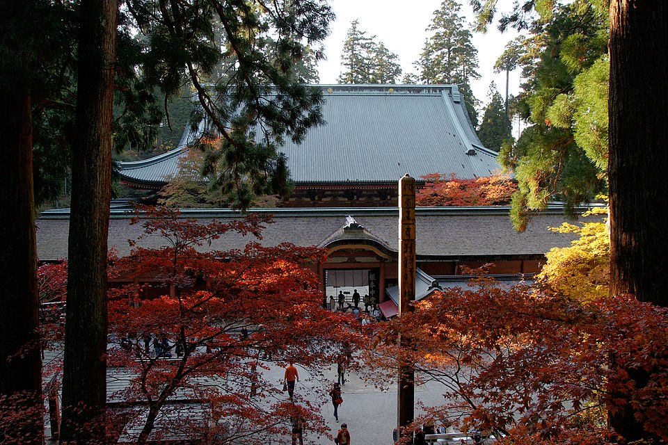 Konpon Chūdō, the main hall of Enryakuji Temple, rebuilt in 1642 and designated a National Treasure.